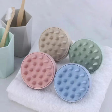 Brosse à shampoing en Silicone